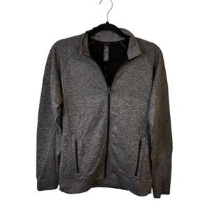Lululemon Athletica Charcoal Zip-Up Jacket Size M